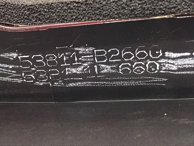 タント シフォン LA600S LA610S LA600F LA610F 純正 右フロントフェンダー 53811-B2660 53801-B2042 ファイアークォーツレッド R67(131316)