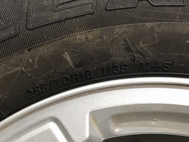 ジープ ラングラー JK 系 純正 ラジアル タイヤホイール 1本のみ 18x7.5J ET44.45 5穴 5H PCD127 ハブ径71mm 1JC34TRMAA AB(131515)