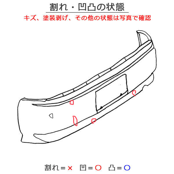 ハリアー/ハイブリッド 80系/MXUA80/MXUA85/AXUH80/AXUH85 純正 リア バンパー 52159-48320 ブラック 202 トヨタ(131526)