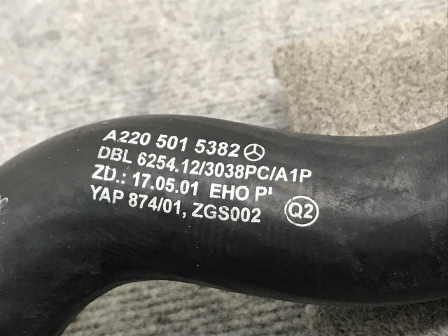 新品!Sクラス W220 純正 ラジエーターホース/アッパーホース A220 501 5382 2205015382 メルセデスベンツ(133290)