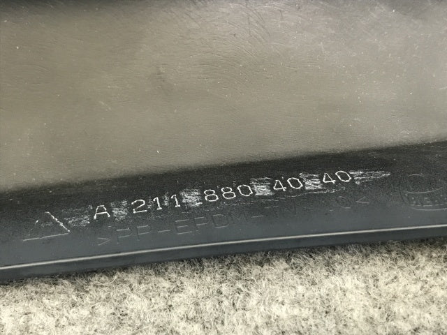 新品!Eクラス W211 純正 リア バンパー A211 880 40 40 2118804140 サフ メルセデスベンツ(133426)