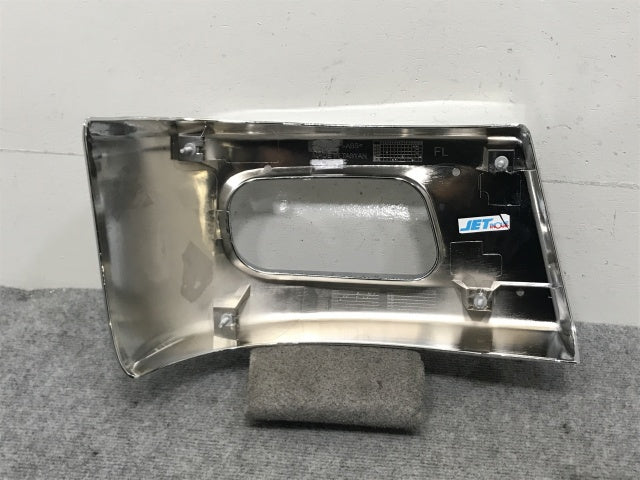 新品!キャンター 8代目 FBA/FEA・B・C系(2010年-2020年)標準 2t 社外 左右 フロント コーナーバンパー ジェットイノウエ メッキ(133678)