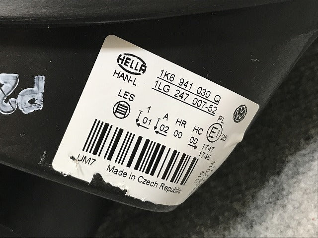 新品!ゴルフ5/GOLFⅤ 1K系 純正 右 ヘッドライト/ランプ ハロゲン 1K6 941 030 Q 1K6941030Q フォルクスワーゲン/WV(133905)