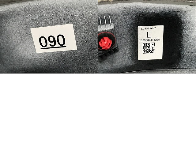 新車取り外し!ランドクルーザー/ランクル FJA300W/VJA300W 純正 左 リア ドア/オーバーフェンダー/フェンダーアーチモール 75078-60060 090 トヨタ(134450)