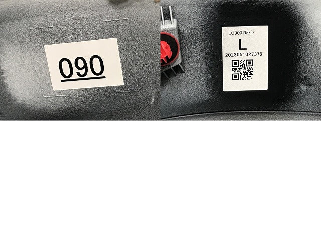 新車取り外し!ランドクルーザー/ランクル FJA300W/VJA300W 純正 左 リア ドア/オーバーフェンダー/フェンダーアーチモール 75078-60060 090 トヨタ(134459)