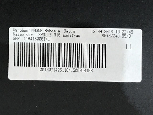 新品!A4アバント(B6) 8E系 純正 リア バンパーディフューザー/アンダーカバー 8E9 807 521 8E98075217DL 未塗装 アウディ(134478)