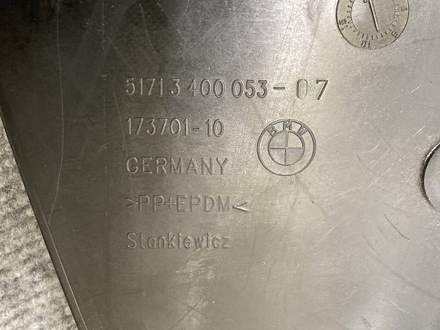 新品!X3 E83 純正 左 フロント フェンダーライナー 5171 3 400 053-07/173701-10 51713400053 BMW(134916)