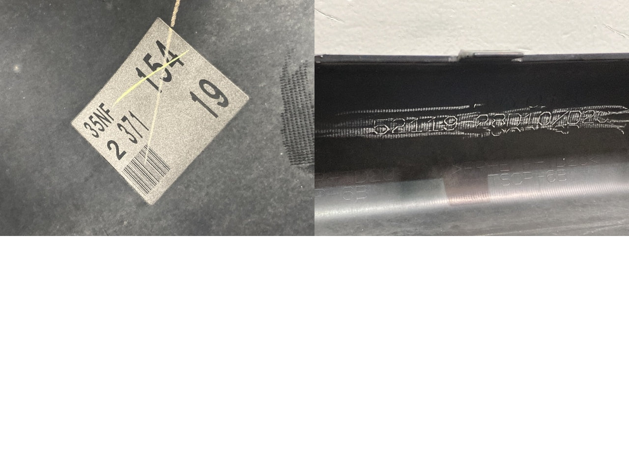 ヴォクシー/V/X VOXY/70系/ZRR70G/ZRR75G 純正 前期 フロント バンパー 52119-28D10/20 ブラック 202 トヨタ(135449)