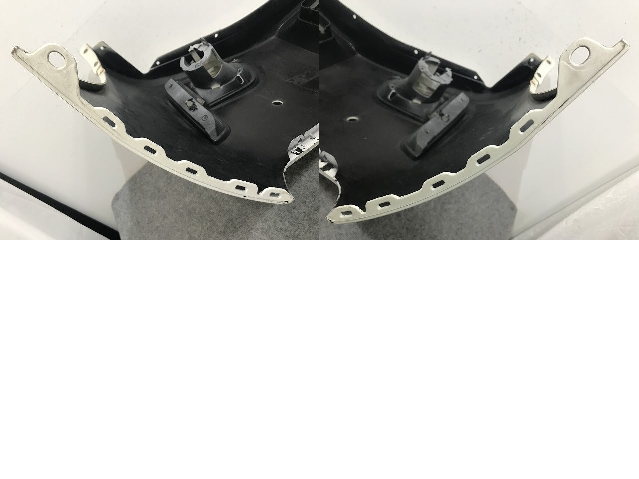 エルグランド ハイウェイスター E52/PE52/PNE52/TE52/TNE52 純正 前期 フロント バンパー スポイラー付 62022 1JB0H ホワイトパール QAB 日産(135510)