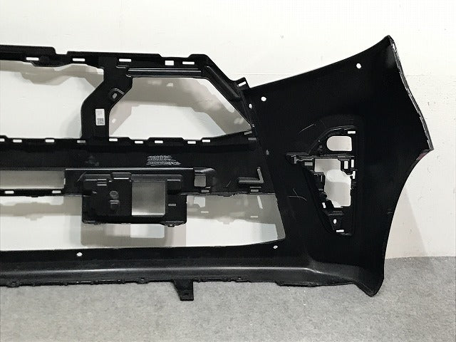 タント カスタム/シフォン カスタム LA650S/F/LA660S/F 純正 前期 フロント バンパー 52119-B2G00 ブラックマイカメタリック X07(135521)