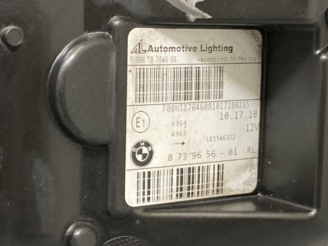 ジャンク!X3/X4 G01/G02 純正 前期 右 ヘッドライト/ランプ LED AL Automotive Lighting 8 73 96 56-01/873965601 BMW(135891)
