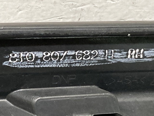 A5(B8) 8T系 純正 後期 右 フロント フォグカバー/フォグランプカバー 8T0 807 682 H/8T0807682H ブラック アウディ(137685)