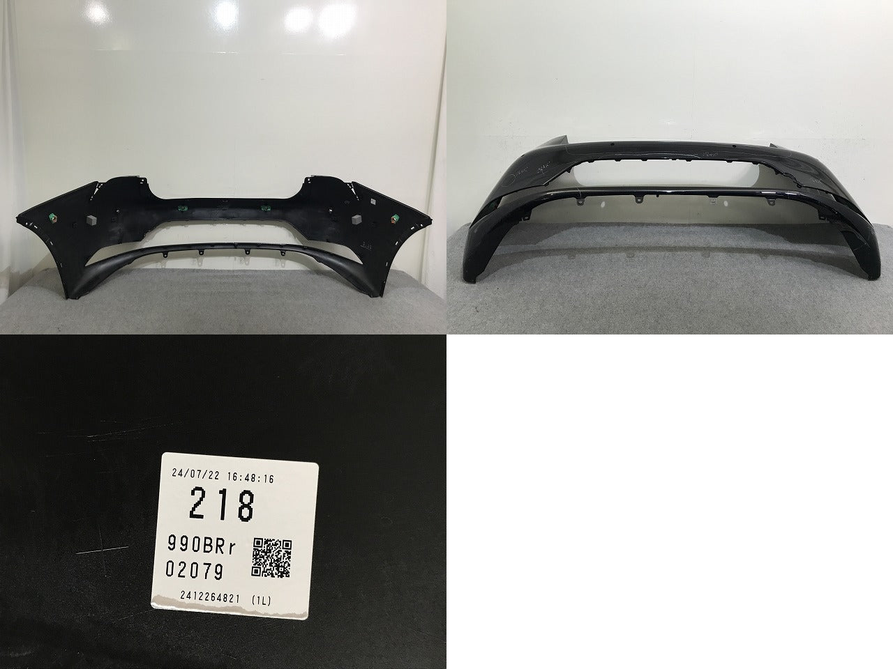 プリウス 60系/ZVW60/ZVW65/MXWH60/MXWH65/MXWH61 純正 リア バンパー 52159-47230 アティチュードブラックマイカ 218 トヨタ(137747)