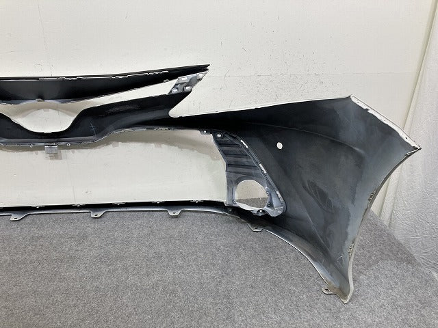 カムリ G/X ハイブリッド 70系/AXVH70/AXVH75 純正 前期 フロント バンパー 52119-33A50 プラチナホワイトパールマイカ 089 トヨタ(138272)