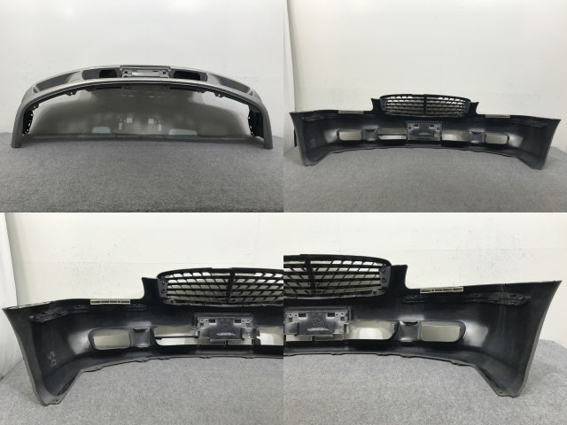 シーマ F50/GF50/GNF50/HF50 純正 前期 フロント バンパー グリル付 62022 AR042 シルバー メタリック 日産(138491)