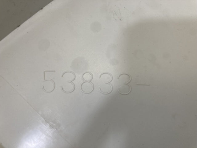 新車取り外し!プロフィア 3代目・2017年- 10t 純正 右 フロント フェンダー 53833- ホワイト ソリッド 日野(138932)