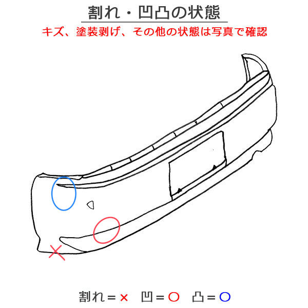 N-BOX/NBOX Nボックス カスタム/JF3/JF4 純正 前期 リアバンパー 71501-TTA-J000 ブリリアントスポーティーブルーメタリック B593M(139176)