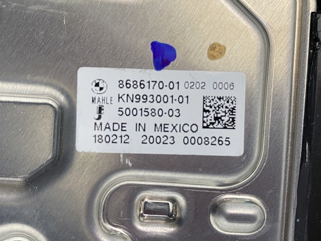 新品!X3 G01 純正 電動ファン 8472314 17428472314 素地 BMW(140057)