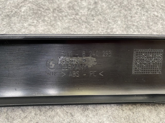 新品!7シリーズ E65/E66/2001-2009 純正 左 フロント バンパーモール 51 11 8 240 293 51117043457 サフ BMW(140090)
