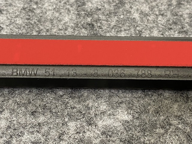 新品!X5 E70/2007-2013 純正 右 フロント ドア モール/プロテクター 51 13 8 036 788 51137903858 未塗装 BMW(140092)