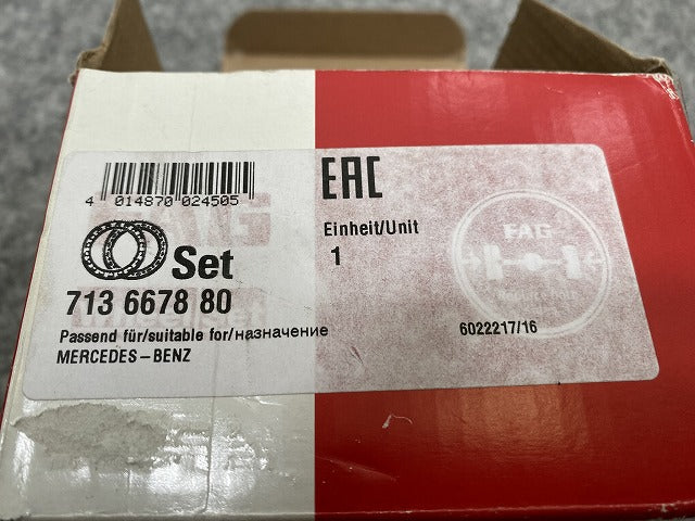 新品!Eクラス W210/1995-2002 純正 ハブベアリングキット Z-572506.05 713667880 メルセデスベンツ(140119)