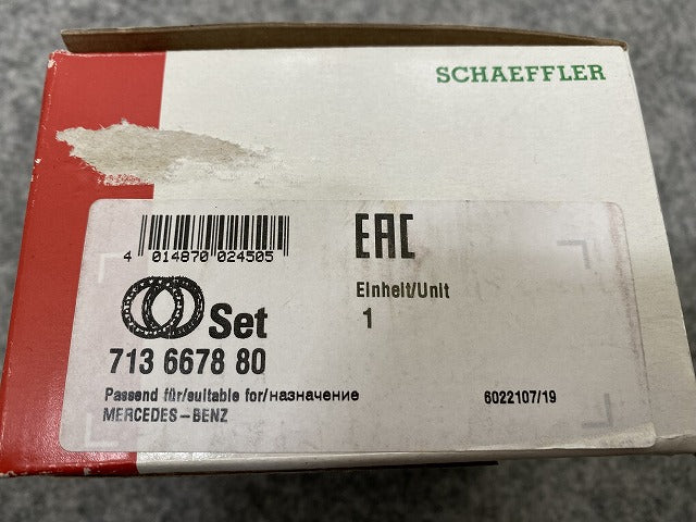 新品!Eクラス W210/1995-2002 純正 ハブベアリングキット Z-572506.05 713667880 メルセデスベンツ(140122)