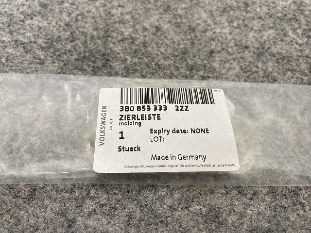 新品!パサート 3B/2001-2005 純正 左 リア ドア モール 3B0 853 753 D 3B0898573GRU 未塗装 フォルクスワーゲン(140237)
