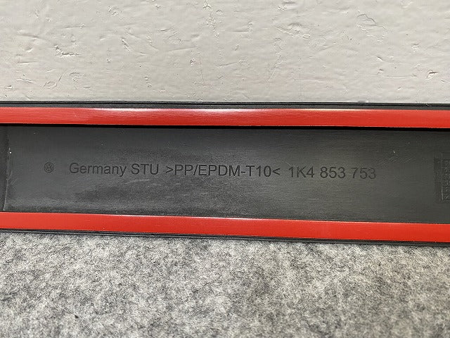 新品!ゴルフ5/GOLFⅤ 1K系 純正 左 リア ドア モール 1K4 853 753 1K48537539B9 素地 フォルクスワーゲン(140248)