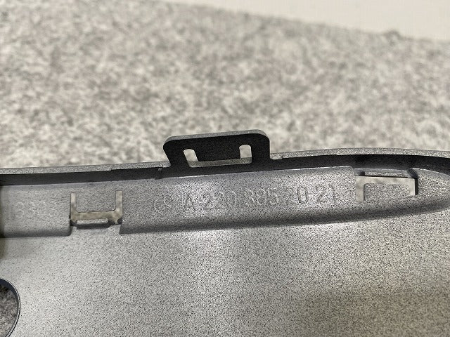 新品!Sクラス W220 純正 右 フロント バンパー モール A 220 885 20 21 22088520219999 未塗装 メルセデスベンツ(140257)