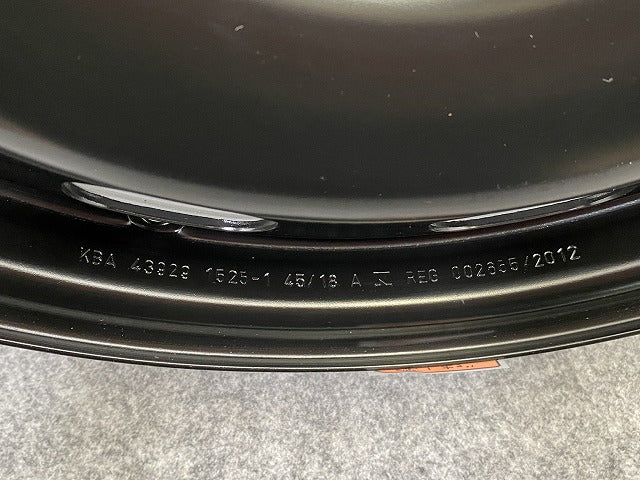 新品!ゴルフ4/GOLF IV 1J系 純正 ホイール 1本のみ 6x15/ET38/5穴 5H/PCD100/ハブ径58mm 1J0601027AJ03C フォルクスワーゲン(140577)
