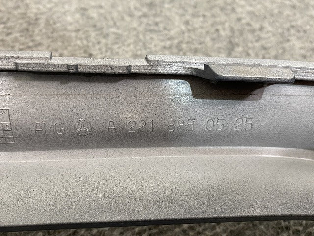 新品!Sクラス W221 純正 ロア リア バンパー パネル A2218850525 22188505259999 未塗装 メルセデスベンツ(140695)