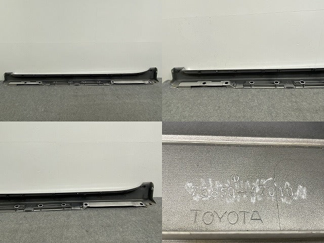 プリウス 30系/ZVW30 純正 右 サイドステップ/サイドスカート 75850-47010 シルバーメタリック 1F7 トヨタ(141226)
