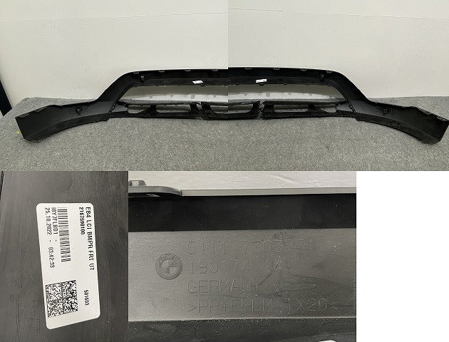 新品!X1 E84/2013-2015 純正 後期 フロント スポイラー 5111 7303751/190174 14 素地 BMW(141391)