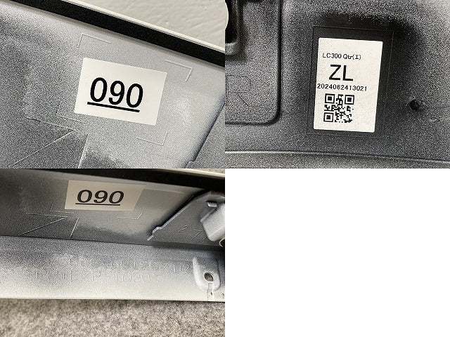 新車取り外し!ランドクルーザー/ランクル FJA300W/VJA300W 純正 左 クォーター アーチモール/オーバーフェンダー 75606-60120(141657)