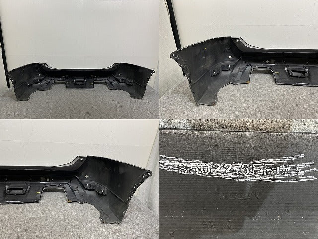 エクストレイル/X-TRAIL T32/NT32/HT32/HNT32 純正 後期 リア バンパー 85022 6FR0H ダークメタルグレーメタリック KAD 日産(141701)