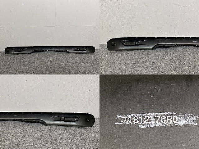 クロスビー/XBEE MZ/ハイブリッド MN71S 純正 リア ガーニッシュ 71812-76R0 シルバー メタリック スズキ(141782)