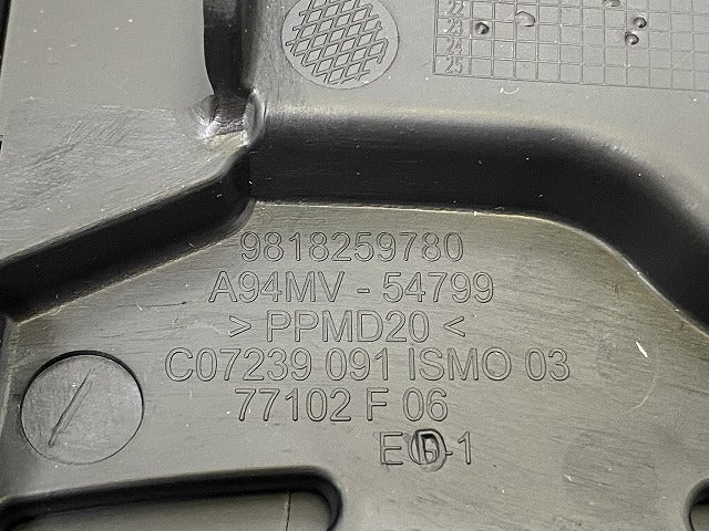 新品!2008 リア バンパーストリップ 9818259780 素地 プジョー(142420)