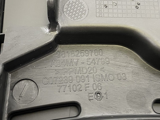 新品!2008 リア バンパーストリップ 9818259780 素地 プジョー(142421)