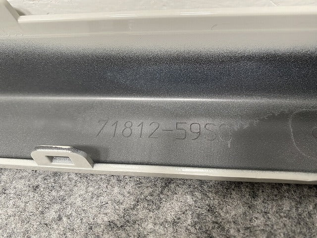 新品!ハスラー MR92S/MR52S リア ガーニッシュ 71812-59S0 ソフトベージュメタリック WBB スズキ(142686)
