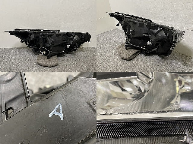 RAV4 ラブ4 MXAA52/MXAA54/AXAH52/AXAH54 純正 左 ヘッドライト/ランプ LED レベライザー 刻印A STANLEY 42-87 81185-42832 トヨタ(142703)