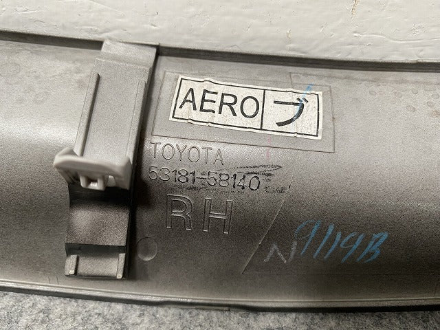 ヴェルファイア 30系/AGH30W/AGH35W/GGH30W/GGH35W/AYH30W 純正 後期 右 フロント ヘッドライトベゼル/アイライン 53181-58140(142713)
