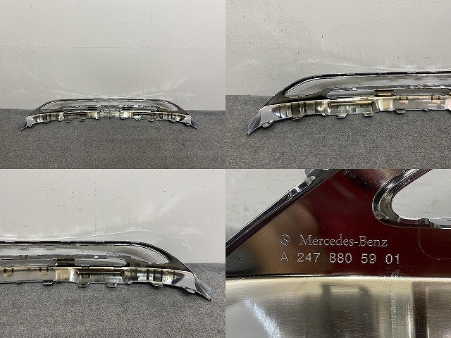 新品!GLAクラス H247 フロント バンパー グリルロア グリル A 247 880 59 01 A 247880590165 メッキ メルセデスベンツ(142769)