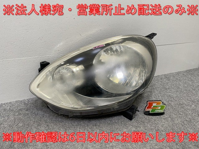 マーチ K13 純正 後期 左 ヘッドライト/ランプ ハロゲン レベライザー