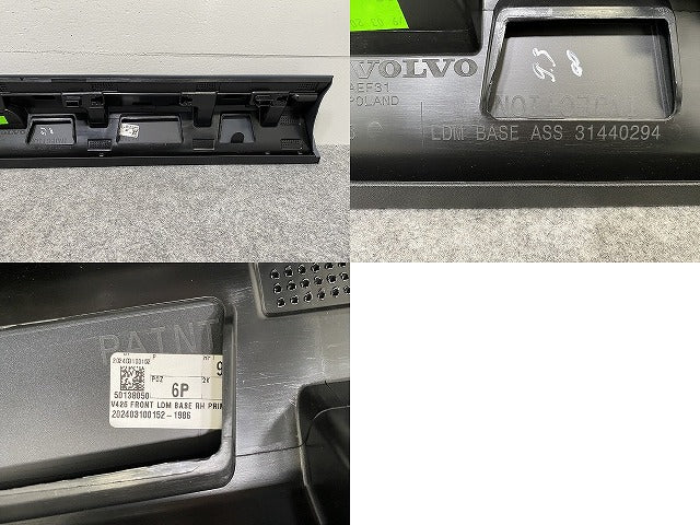 新品!XC60 UB UD 系/2017- 純正 右 フロント ドア サイドパネル モール 31440294 V 39845914 サフ ボルボ(142951)