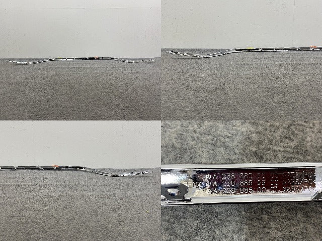 新品!Eクラス/クーペ/C238 純正 リアバンパーメッキモール 2388859600 メッキ メルセデスベンツ (143065)