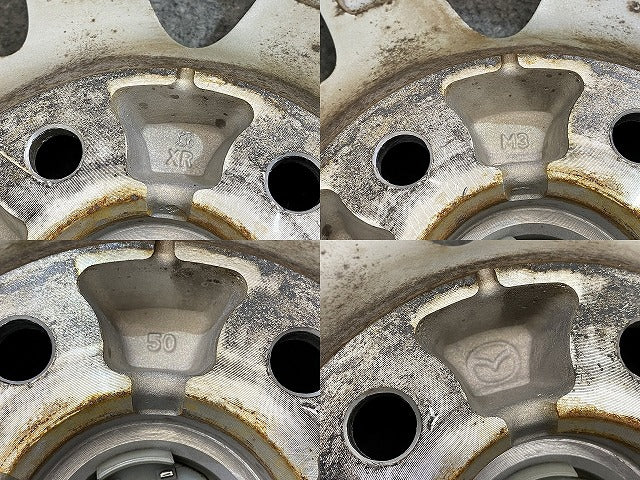 アクセラ BM/BM5FP/BM5AP 純正 タイヤホイールセット ラジアル 1本のみ 16x6.5/ET50/5穴 5H/PCD114.3/ハブ径66mm 9965E76560(143091)