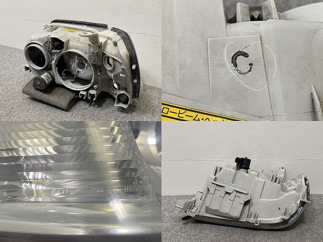 クラウン ロイヤル 17系/JZS171/JZS173/JZS175 純正 後期 右 ヘッドライト キセノン HID レベライザー AFS無 刻印C KOITO 30-290(143093)