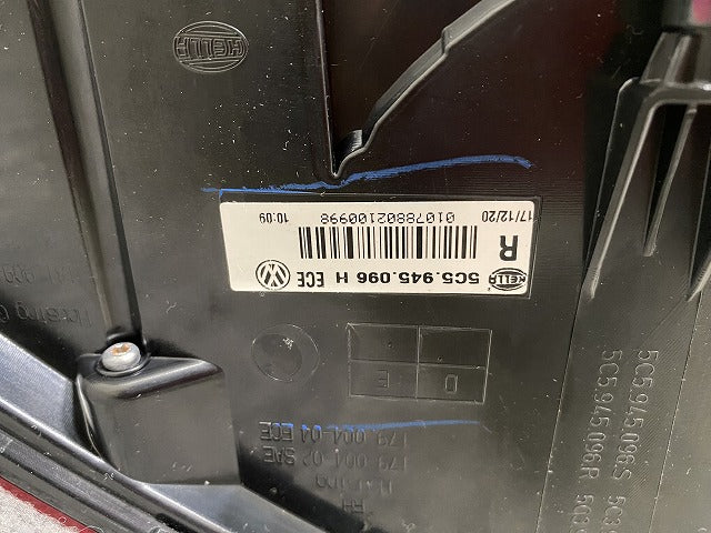 新品!ザ・ビートル 16系/16CBZ 純正 右 テールランプ/ライト/レンズ LED HELLA 5C5.945.096 H 5C5945096H フォルクスワーゲン(143184)