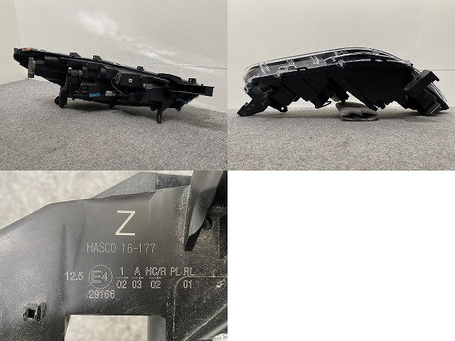 カローラ クロス Z/ZSG10/MXGA10 ハイブリッド/ZVG11/ZVG15/ZVG13/ZVG16 純正 左 ヘッドライト/ランプ LED レベライザー 16-177(143508)