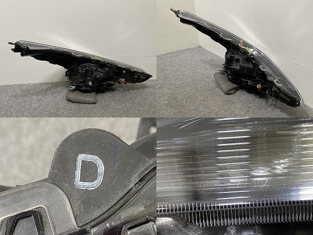プリウス 50系/ZVW50/ZVW51/ZVW55/プリウス PHV ZVW52 純正 後期 左 ヘッドライト/ランプ LED 刻印D KOITO 47-104 トヨタ(143745)